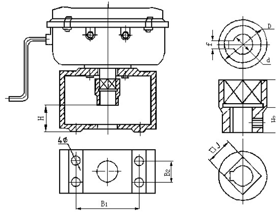 361RSC-30角行程电子式执行器